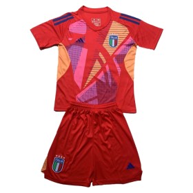 Goedkope Italië Doelman Kids Tenue EK 2024 Rode
